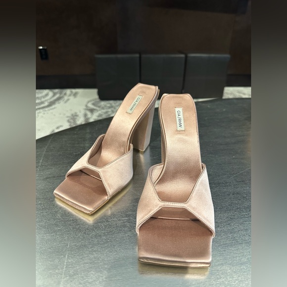 SOLD! GIA BORGHINI X RHW Rosie Satin Sandals Size US 8.5 NEW WITH BOX - Picture 3 of 13
